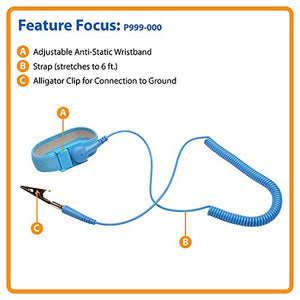 SCHOFIC ESD Antistaic B2C Wriststrap