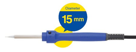 Hakko Dash 16W Heater Soldering Iron With Lead Free Tip, 6 Mm, Blue