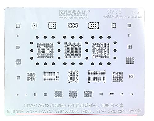 SCHOFIC BGA IC Steel Stencil Reballing