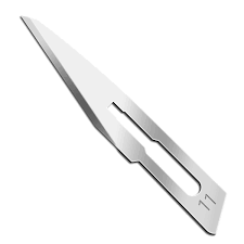 SCHOFIC Carbon Steel Surgical Blade No 11 (PACK OF 100)